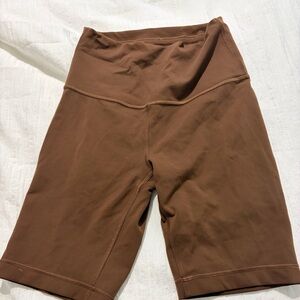 lululemon athletica Brown Bike Shorts